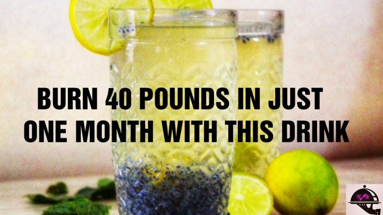 The Most Powerful Fat Burning Drink – Use Chia Seeds and Lemon to Lose 40 Pounds