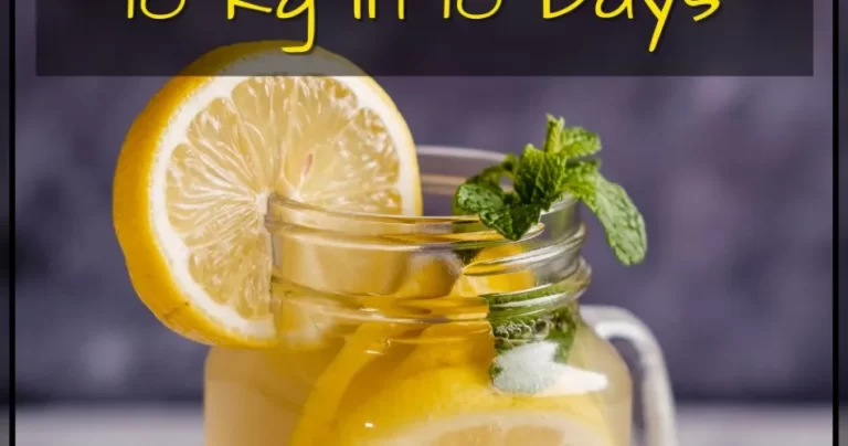 Amazing Natural Fat Burning Detox Drink To Weight Loss In 10 Days!