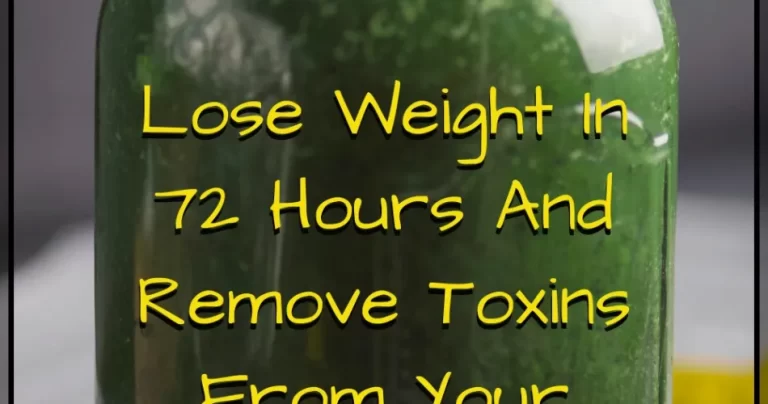 Weight Loss Drink: Don’t Wait Another Moment! Remove Toxins From Your Liver Now!