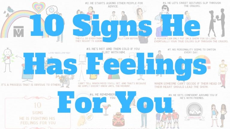 20 Obvious Signs He Likes You