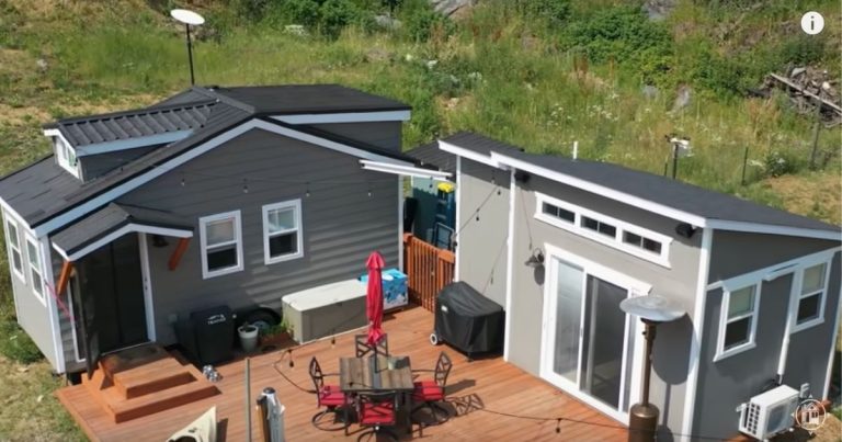 Couple Combines 2 Tiny Homes To Build Their Dream Home