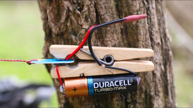 How To Make A Trip Wire Alarm System For Home Or Camping